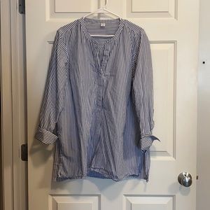 Navy and White Tunic